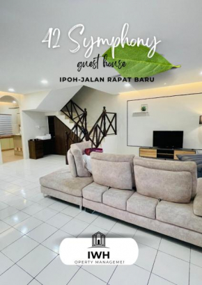 Ipoh 42 Symphony 12pax 4Bedroom 3bathroom 3carpark